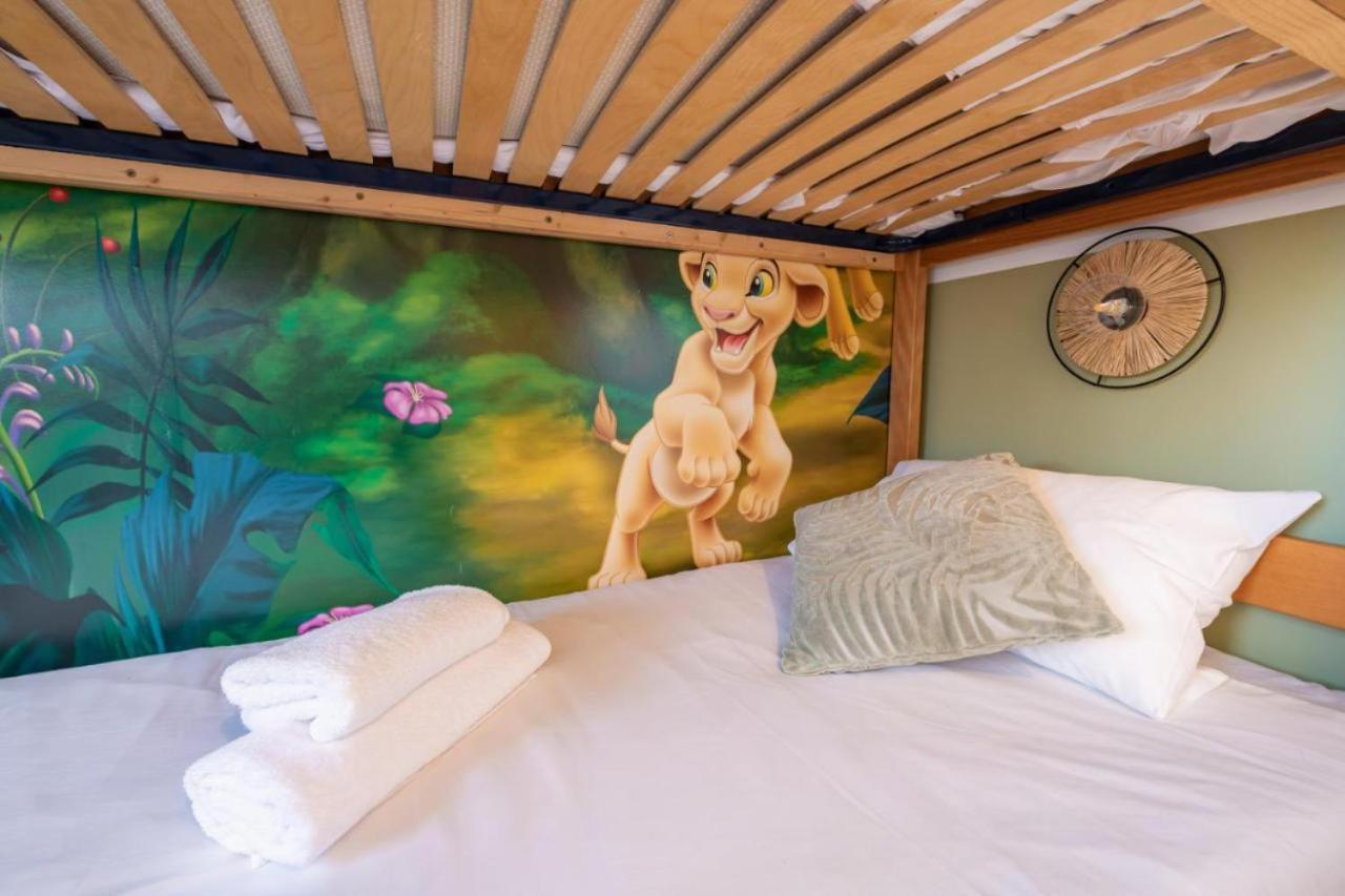 Jungle Duplex With Pool 5 Min Disneyland 塞里斯 外观 照片